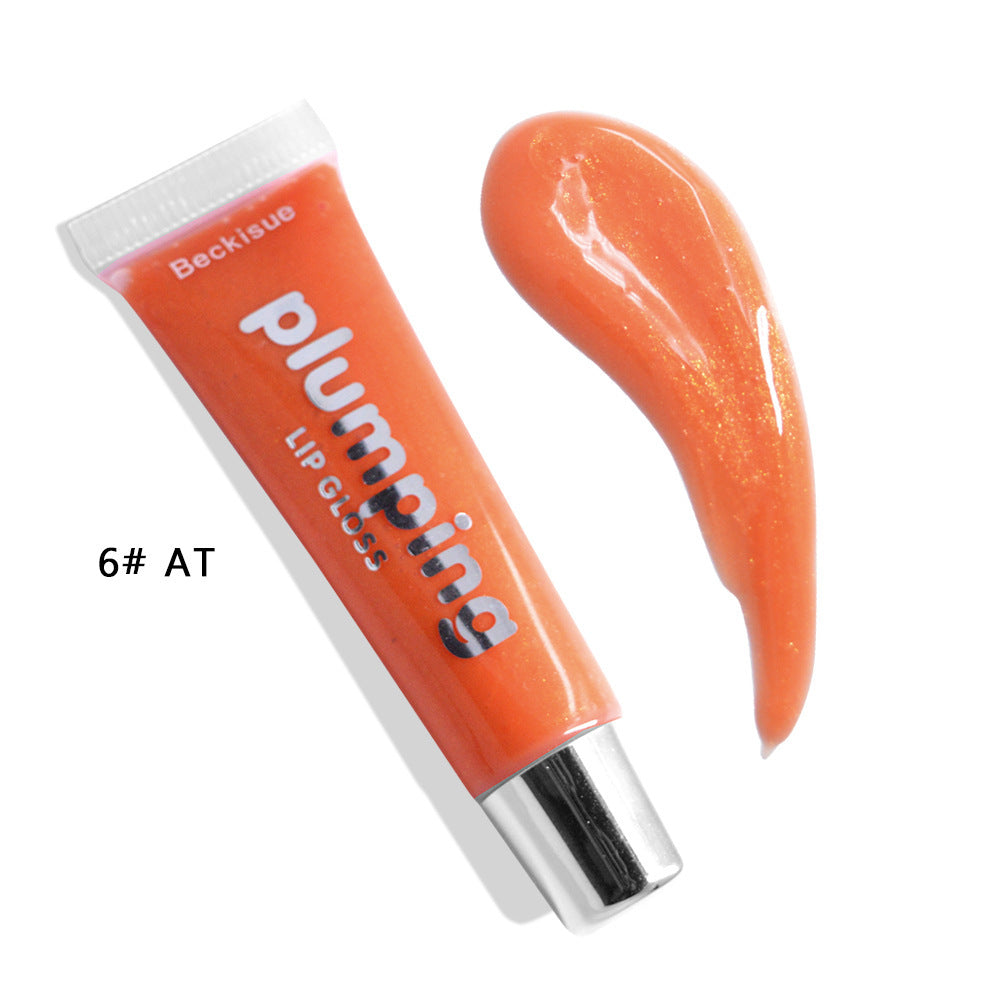 Makeup Big Lip Gloss Moisturizer Plump Volume Shiny Vitamin E Mineral Oil