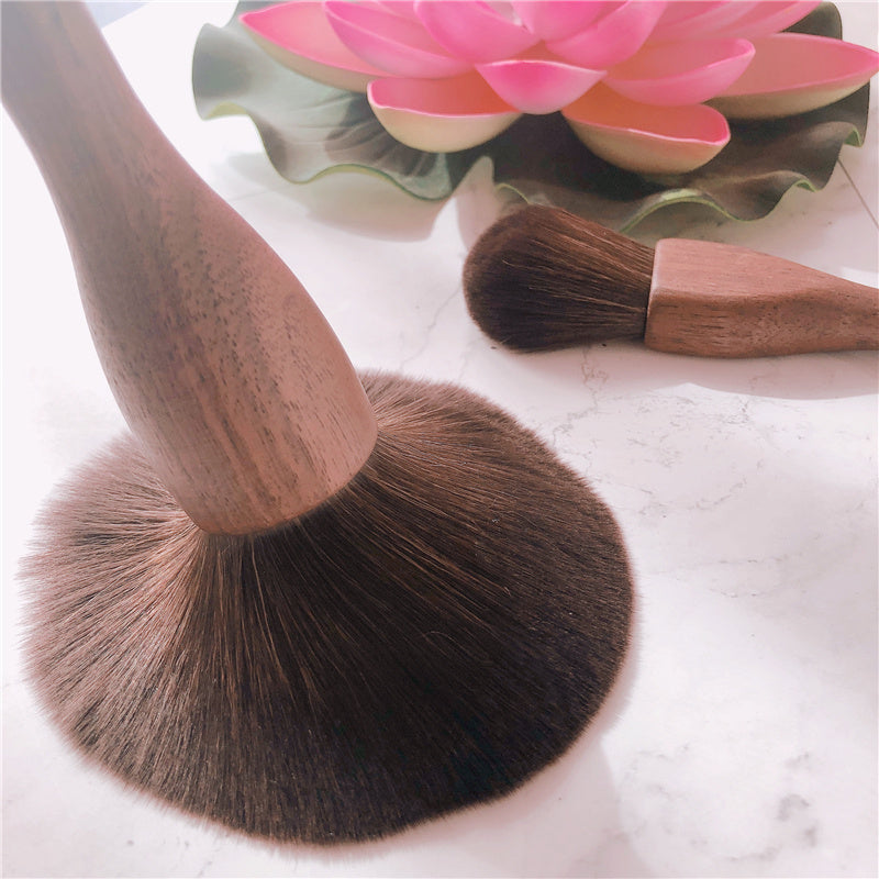 Wood Handle Makeup Brush Set Blush Brush