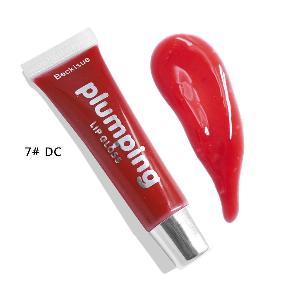 Makeup Big Lip Gloss Moisturizer Plump Volume Shiny Vitamin E Mineral Oil